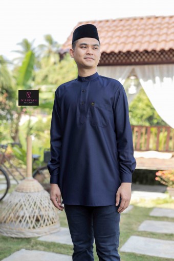 Kurta Ziyyad Dewasa - Dark Blue