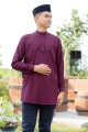 Kurta Ziyyad Dewasa - Dark Maroon