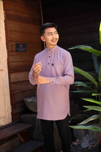 Kurta Ziyyad Dewasa - Light Lavender