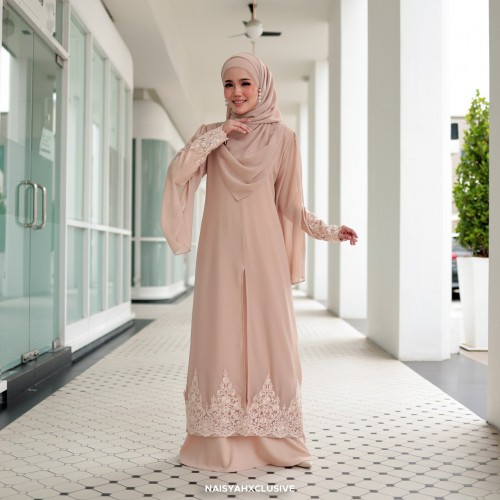 Jubah Najla - Khaki