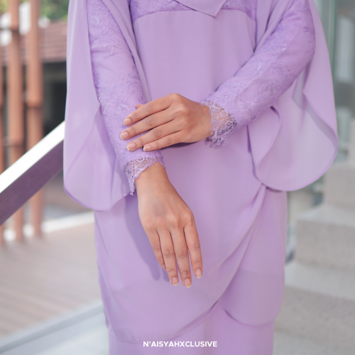 Kurung Athelia - Lilac