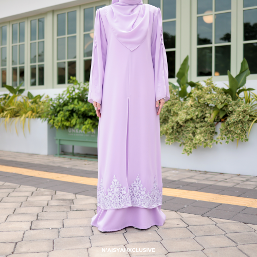 Jubah Najla - Lilac