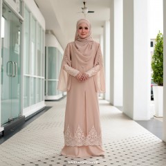 Jubah Najla - Khaki