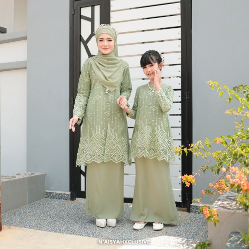 Dinda - Sage green (4-6)