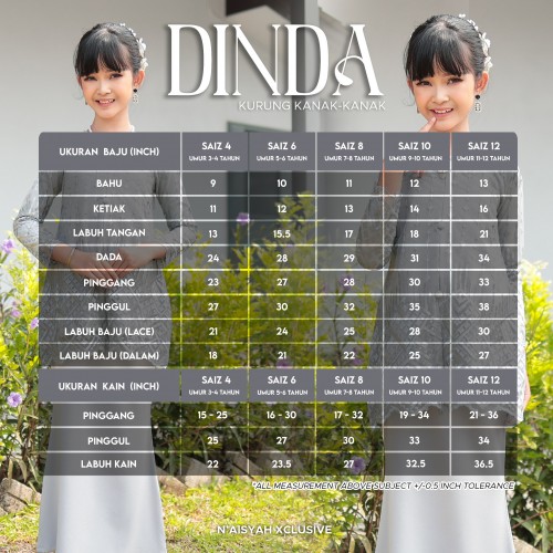 Dinda - Silver Grey (8-12)