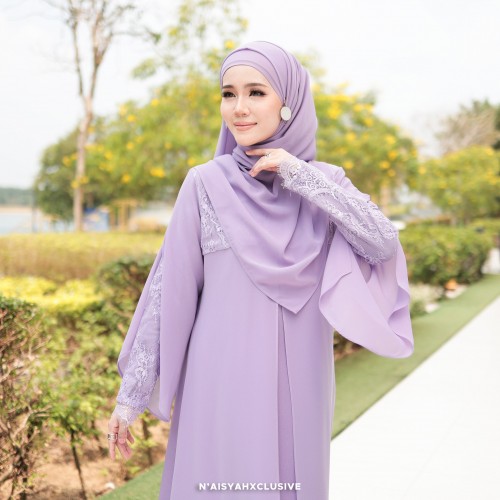 Jubah Inshira - Lavender