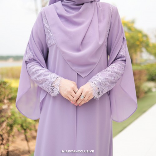 Jubah Inshira - Lavender