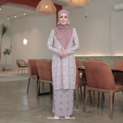 Kurung Juwita- Dusty Purple