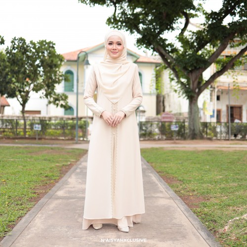 Jubah Dalisha - Cream Jubah Dalisha - Cream