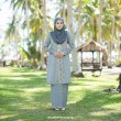 Kebaya Dania - Dark Grey