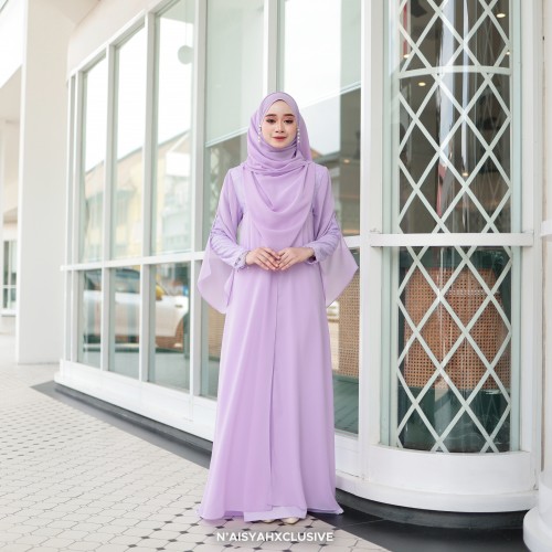 Jubah Inshira - Lilac Jubah Inshira - Lilac